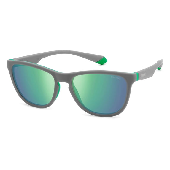 Polaroid PLD 2133/S Sunglasses GREY GREEN/GREEN BLUE 56/17/145
