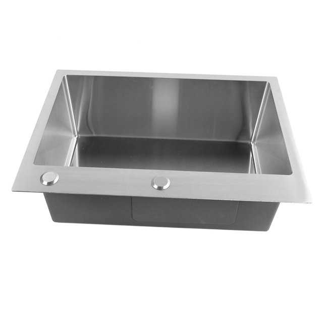 Kitchen Sink, Kitchen Single Bowl Basin Rubber Noise Reduction Pad for Restaurant
