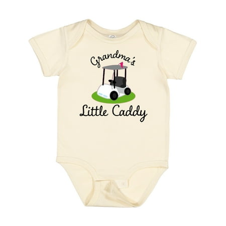 

Inktastic Grandma s Little Caddy Golf Gift Baby Boy or Baby Girl Bodysuit
