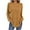 Orange, variant on hotojiny Womens Plus Size Long Sleeve Shirt Casual Knitted Ribbed Crewneck Comfy Tops Lounge Loose Soft Spring Blouse