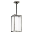 thumbnail image 3 of Quorum Lighting Maestro 3-Light LED Outdoor Pendant, Weathered Zinc, 3 of 3