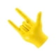 thumbnail image 4 of Love You Finger Gesture Estatua Estatuilla Rock Escultura de mano Obra de arte coleccionable Amarillo Zulema estatua escultura, 4 of 8