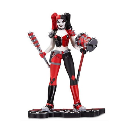UPC: 0787926301267 | McFarlane Harley Quinn Red White and Black Statue