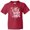 Red, variant on Inktastic Little Surf Dude with Surfboard Youth T-Shirt