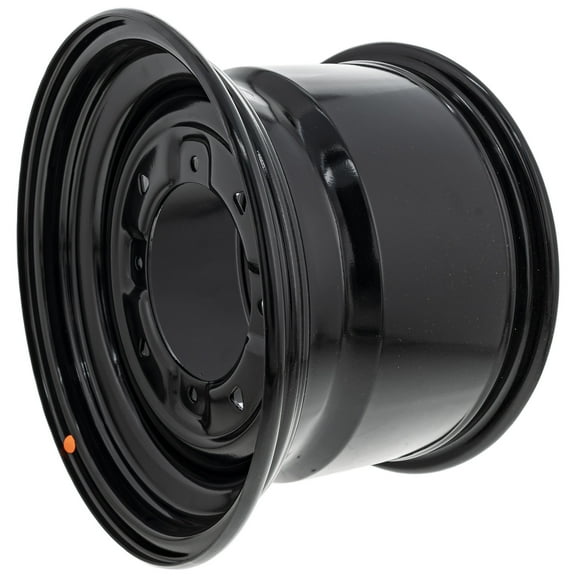 Polaris 1523444-067 Gloss Black Rear 900lb 12x8 Rim 2007-2023 Ranger 500 570 EPS