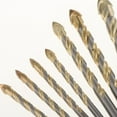 thumbnail image 3 of LOVIVER Twist for Ceramic Tile Marble Glass Drilling Gold 7PCS, 3 of 8