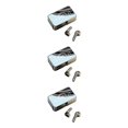 thumbnail image 5 of fastboy Wireless Earbuds HiFi LED Display Mirror Sports Running Cycling Black 3Set, 5 of 5