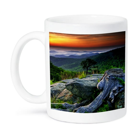Usa, Virginia, Shenandoah Np, Skyline Drive - Us47 Bja0024 - Jaynes Gallery, 11oz Mug