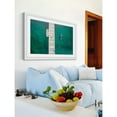 thumbnail image 4 of Marmont Hill "Floating Blue Boat" By Karolis Janulis Framed Painting Art Print, 30.0" x 1.5", 4 of 5