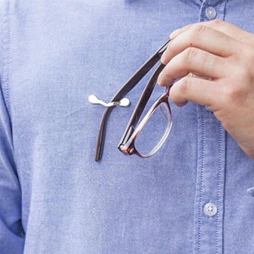 Magnetic Eye Glass Holder Spectacle Sunglasses Clip Badge Hang