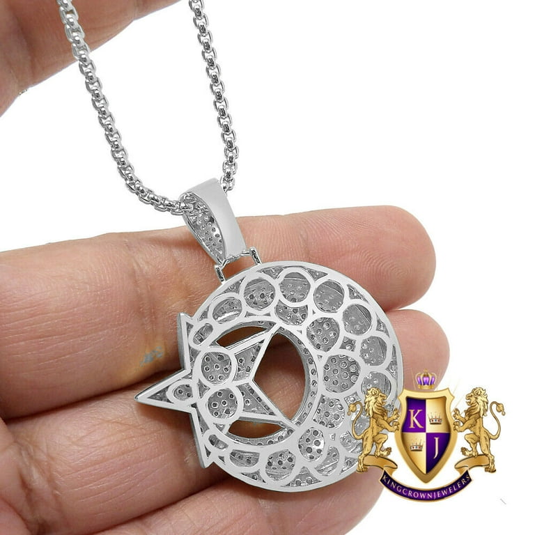 Sterling Silver Polish Moveable 3D Spanish Santa Biblia Pendant - Unclaimed  Diamonds