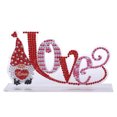 thumbnail image 1 of Kit de adornos de escritorio hechos a mano Crystal Valentines Day DIY Diamond Painting Craft Hugtrwg Para estrenar, 1 of 7