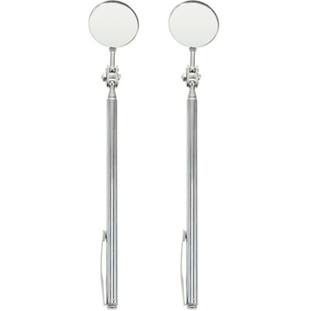 

BESTONZON 2pcs Retractable Mirror Tools Car Inspection Mirrors for Car Vehicle Auto