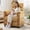 Yellow, variant on Electric Power Recliner Chair, Modern Chenille Fabric Recliner with Side Pocket & Remote, Nursery Recliner Chair for Living Room Small Space, Yellow