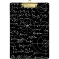thumbnail image 1 of FMSHPON Math Calculations Clipboard Hardboard Wood Nursing Clip Board and Pull for Standard A4 Letter 13x9 inches, 1 of 8