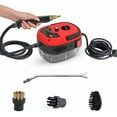 thumbnail image 1 of Saker handheld steam cleaner, 2500W Fast Heating Multi-Surface Steamer with Large Water Tank, 6 Steam Settings & Attachments for Floors, Windows, Cars (Red-Dual Control (Upgraded Touch Control)), 1 of 9