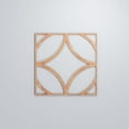thumbnail image 5 of Ekena Millwork 23 3/8"W x 23 3/8"H x 3/8"T Large Crosby Decorative Fretwork Wood Wall Panels, Cherry, 5 of 7