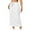 White, variant on Kaemgyyd Long Skirts for Women Fall Fashion High Waist Drawstring Midi Skirt Summer Slit Casual Skirts with Pockets
