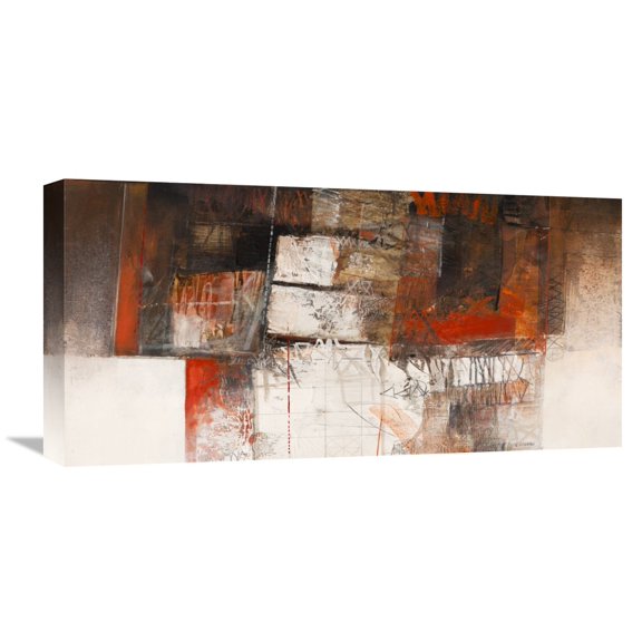 Global Gallery Giuliano Censini,'Attese' Stretched Canvas Artwork