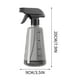 thumbnail image 3 of Botella de Rociado Neumática 500ml – Atomizador a Prueba de Fugas de Grado Alimenticio con Mango Ergonómico, Pulverizador de Neblina Fina para Plantas de Jardín, Limpieza del Hogar, Fertilización, 3 of 9