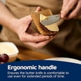 thumbnail image 2 of Jean-Patrique Butter Knife and Spreader | A butter knife and spreader with one smooth, rounded edge for spreading and one serrated edge for slicing fresh ingredients | From, 2 of 5