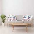 thumbnail image 4 of Ambesonne Colorful Throw Pillow Cover 4 Pack, Alice with Cup, 20", Multicolor, 4 of 6