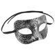 thumbnail image 1 of Máscara de máscara de luchador griego romano para hombre adulto MUSEYA, ideal para bailes de disfraces, fiestas de máscaras y Halloween (plateada), 1 of 8
