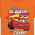 thumbnail image 3 of Disney's Cars - Lightning McQueen Seven Time Champ - Boy's Toddler And Youth Short Sleeve Graphic T-Shirt, 3 of 5