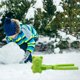 thumbnail image 3 of Oso en forma de nieve de arcilla Sunnimix Clip de bola de nieve Diversión Verde, 3 of 8