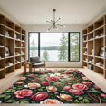 thumbnail image 2 of ODIKA 6'x9' Machine Washable Non-Slip Area Rug, Cottagecore Blush Pink High Traffic Rug, Pink, 999180, 2 of 7
