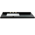 thumbnail image 2 of Bellaterra Home 430002-43L-BGR 43 in. Galaxy Granite Countertop & Single Rectangle Left Sink, Black, 2 of 6