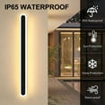 thumbnail image 3 of 39 inch Long Wall Lamp Modern LED Waterproof IP65 Outdoor Wall Mount Lighting Fixture Garden Porch Sconce Lantern Sconces Luminaire/Bedroom Bedside Licht, 3 of 21