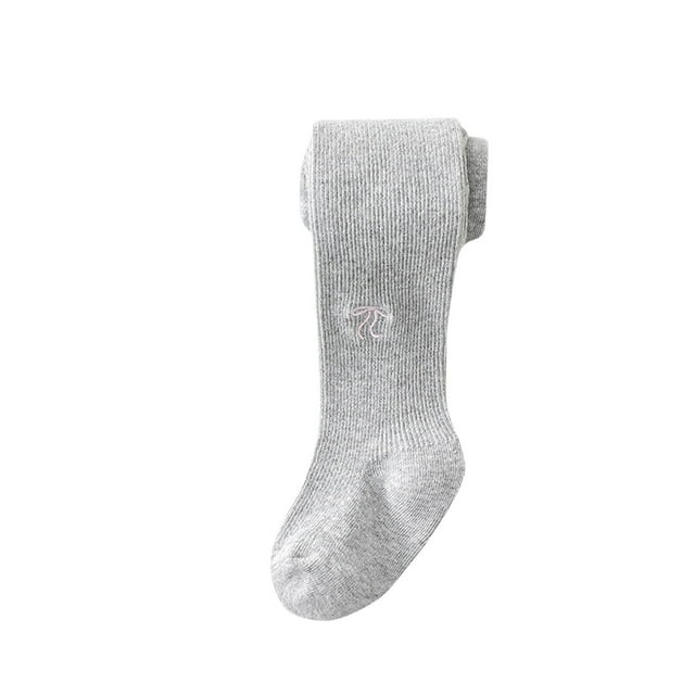 FAIWAD Collants de Danse Ballet pour Bébé Fille Bas en Coton Tricoté Extensible