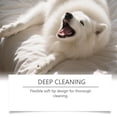 thumbnail image 3 of Pet Ear Cleaning Finger Wipes Gentle Formula Daily Use Dirt Wax Buildup Safe Soft Non-Irritating Disposable Veterinary Recommended Cleansing for Dogs and Cats 50PCS, 3 of 3