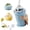 2Pcs-Blue, variant on 2-in-1 Collapsible Silicone Ice Ball Maker Cup, Reusable Portable Ice Sphere Mold with Straw & Lid, Easy Demolding, Leakproof Travel Tumbler for Coffee, Juice, Home, Gym, Outdoor (Yellow)
