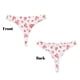 thumbnail image 3 of Fotbe Hearts Tanga Sin Costuras para Mujer con Estampado – Panties Invisibles, Transpirables y Cómodos para Uso Diario-X-Large, 3 of 6