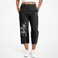 thumbnail image 1 of WILLBEST Pantalones Casuales de Mujer con Estampado de Moda, Pantalones Holgados de Pierna Ancha para Una Comodidad Elegante y Un Uso Versátil. Grande, 1 of 3
