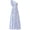 Floral Blue, variant on Women Summer One Shoulder Floral Wedding Guest Dresses Sleeveless Smocked Ruffle Flowy Beach Vacation Maxi Dress