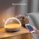 thumbnail image 4 of leyfeng Cargador inalámbrico Altavoz Bluetooth para IPhone 13 Lámpara de mesa de madera Soporte para teléfono móvil de alta potencia, 4 of 7