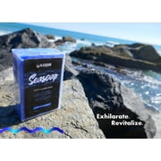 Blackbeard for Men Seasoap Anti-Aging Bar, Mens Natural Face and Body Cleansing Soap, Hydrating Luxury Bar Soap with Collagen, Kelp and Vitamin E, 3 Pack