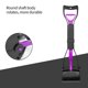 thumbnail image 4 of Greeniant Recogedor de aseo para mascotas con mango largo, taburete con Clip para perros, suministros de limpieza para mascotas, recolector de Clip para Suministros para perros morado+negro, 4 of 8
