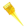 thumbnail image 3 of Tizuqe Outdoor Water Measuring Tool 1.5" Rain Gauge/Sprinkler Gauge Wide Mouth Bright Yellow for Lawn & Garden 10 Pcs/set, 3 of 9
