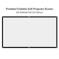 thumbnail image 2 of Graflsoa Écran de Projection Portable Pliable - 72 Pouces 16:9, Léger et Facile à Accrocher pour Films, Réunions et Expositions, 2 of 6
