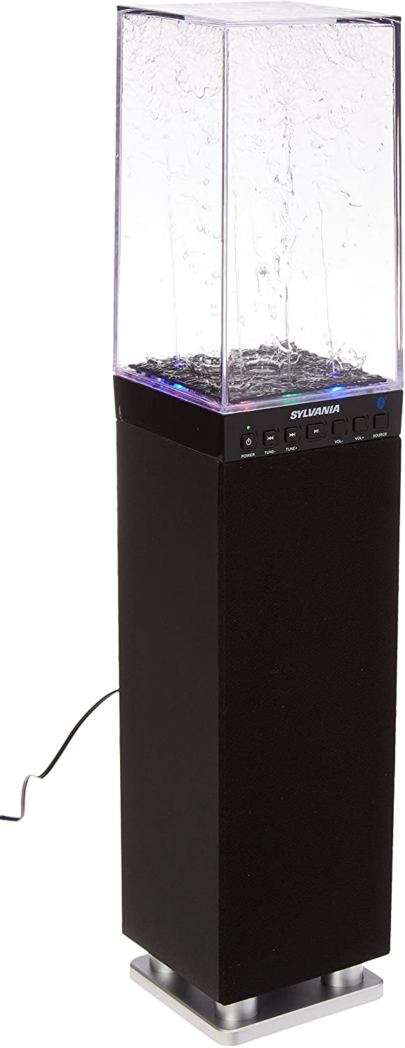 sylvania water dancing bluetooth speaker