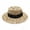 Black, variant on Straw Boater Summer Sun Hats for Women, Ribbon Wide Brim Fedora Panama Flat Top Packable Summer Beach Hat for Travel, One Size, Black
