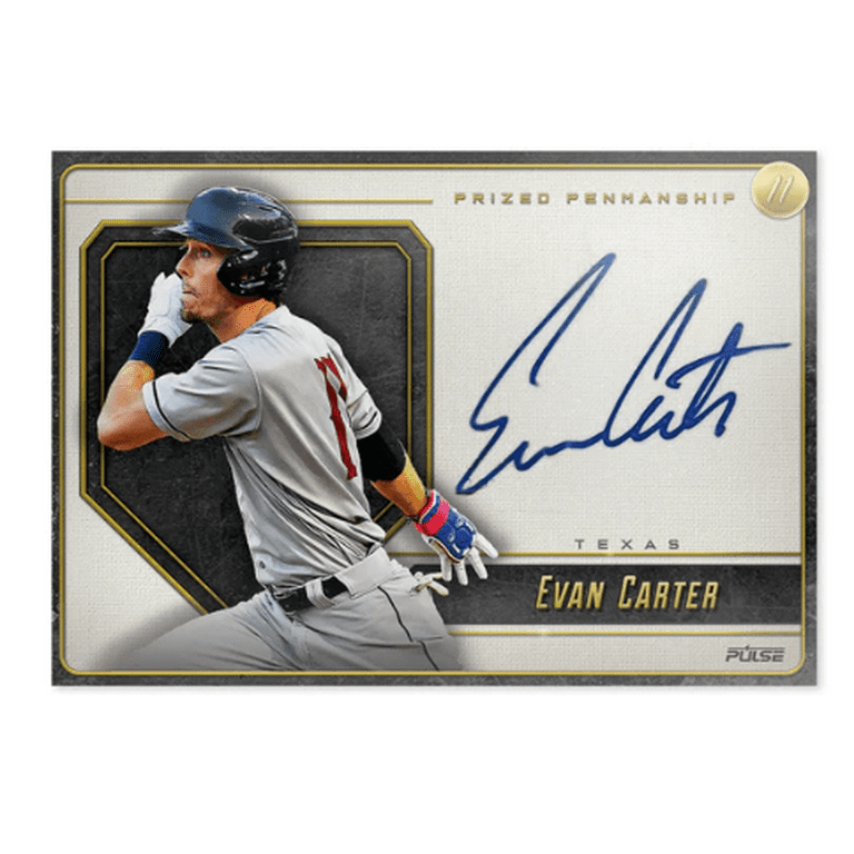 2024 Pulse Baseball-3 On-Card Autographs Per Box-Evan Carter