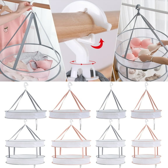 1Pc Storage Rack Sorting Rack Gift Toy Storage Rack Clothes Foldable Net Bag Rack Foldable Storage Bag Washable Home Textile Storage