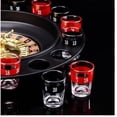 thumbnail image 2 of Set de juego de ruleta Casino 16 tiros con capacidad de 180 ml, 2 of 4