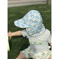 thumbnail image 2 of Sunisery Baby Boys Girls Sun Hat Breathable Adjustable Summer UPF 50+ Sun Protection Beach Wide Brim Flap Hat, 2 of 6