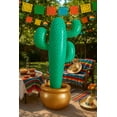thumbnail image 3 of Giftexpress Inflatable 76" Jumbo Cactus Prop Decor, Giant Cactus Tree For Mexicano Fiesta Theme Party Decor, Cinco De Mayo Prop, Hawaiian Pool Party, Desert Western Cowboy Theme Decoration, 3 of 6